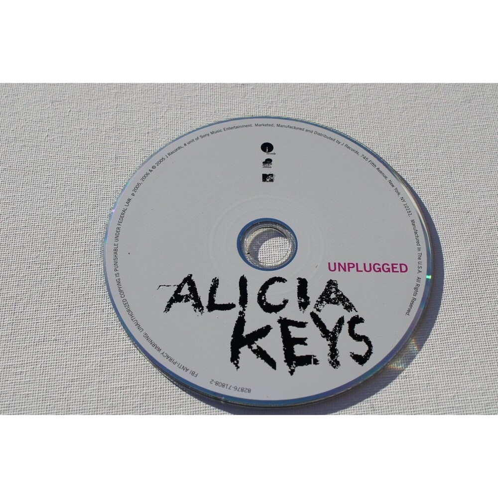 Alicia Keys – Unplugged CD 2005 MTV Live R&B Soul J Records